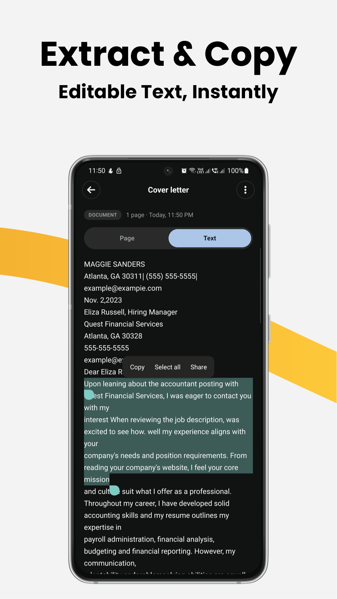 Scanaro screenshot 4